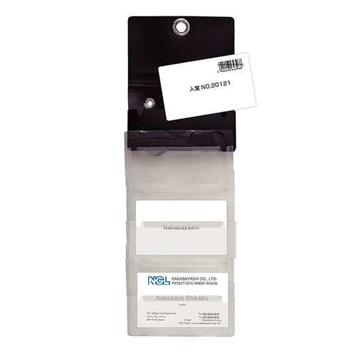 ナカバヤシ スライドフォルダーポイット カード6P ブラック SFPO-C6BK