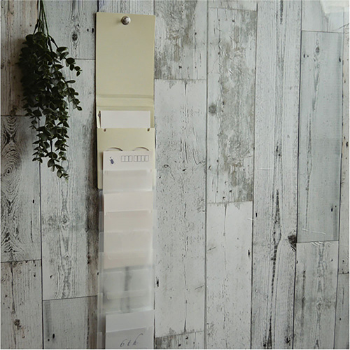 ナカバヤシ スライドフォルダーポイット ハガキ6P ホワイト SFPO-H6W