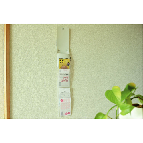 ナカバヤシ スライドフォルダーポイット ハガキ6P ホワイト SFPO-H6W