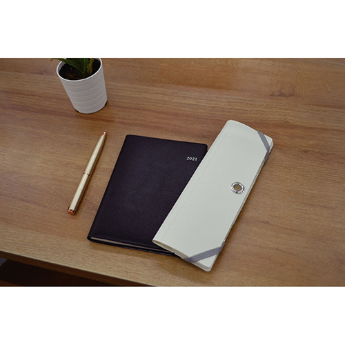 ナカバヤシ スライドフォルダーポイット カード12P ホワイト SFPO-C12W