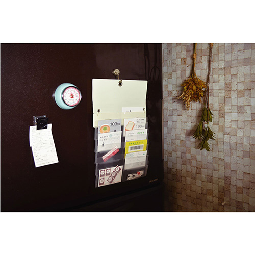 ナカバヤシ スライドフォルダーポイット カード12P ホワイト SFPO-C12W