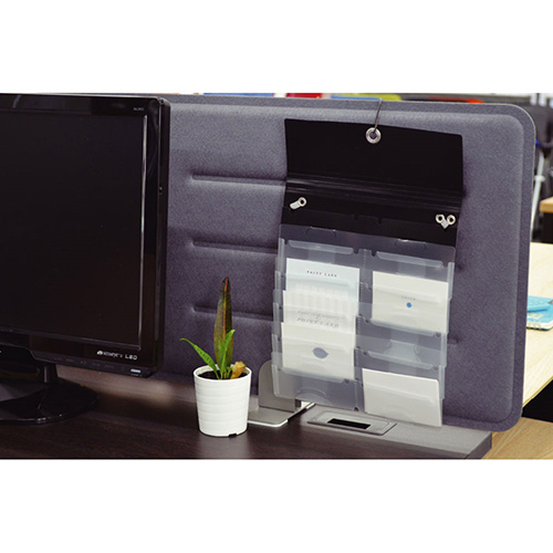 ナカバヤシ スライドフォルダーポイット カード12P ブラック SFPO-C12BK