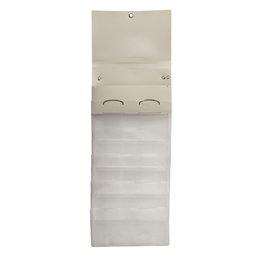 ナカバヤシ スライドフォルダーポイット 長3封筒6P ホワイト SFPO-N3H6W