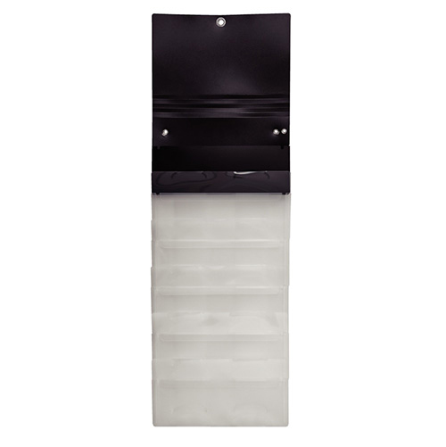 ナカバヤシ スライドフォルダーポイット 長3封筒6P ブラック SFPO-N3H6BK