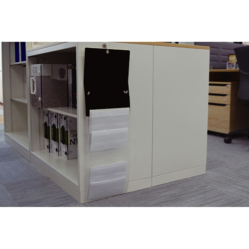 ナカバヤシ スライドフォルダーポイット 長3封筒6P ブラック SFPO-N3H6BK