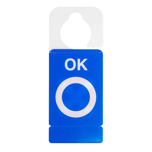 ナカバヤシ ドアノブプレートスタンド/NG・OK DKPS-101-1