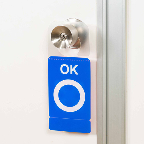 ナカバヤシ ドアノブプレートスタンド/NG・OK DKPS-101-1