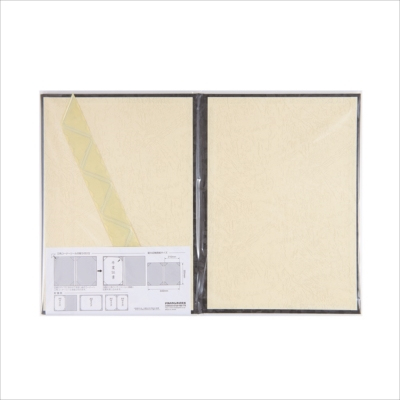 ナカバヤシ 証書ファイル Cタイプ A4 ビニールクロス 黒 FSV-A4C-D