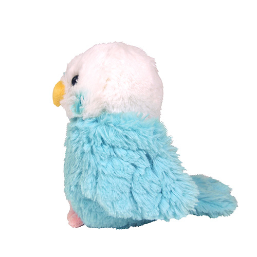 サンレモン フラッフィーズ ぬいぐるみ S インコ BL P-8651