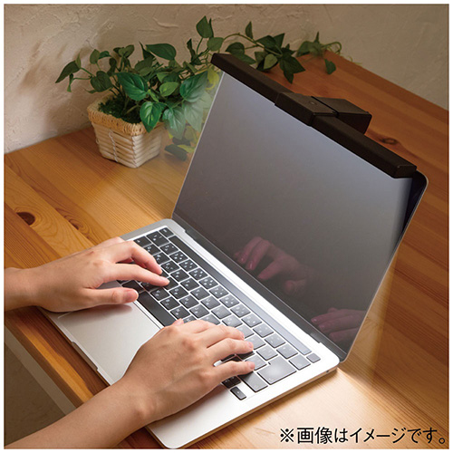 ノートPC用 LEDライト/ブラック UA-LED009BK(tm)