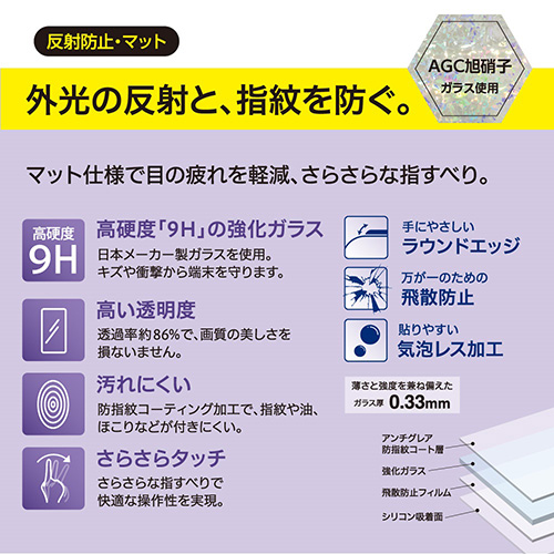 Switch 有機ELモデル用 ガラス/反射防止 GAF-SWEGG(tm)