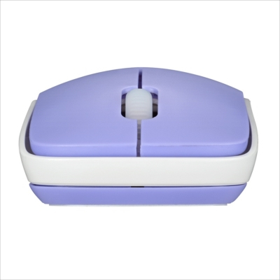 無線3ボタンBlueLEDマウス/パープル MUS-RKT186PUR (tm)