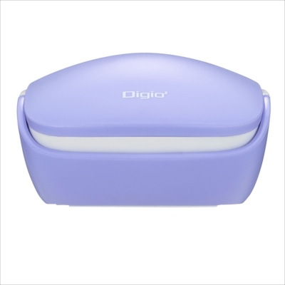 無線3ボタンBlueLEDマウス/パープル MUS-RKT186PUR (tm)