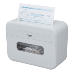 ナカバヤシ パーソナルシュレッダ デスクトップ/ライトグレー NSE-DTM01LG