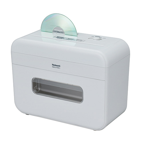 ナカバヤシ パーソナルシュレッダ デスクトップ/ライトグレー NSE-DTM01LG