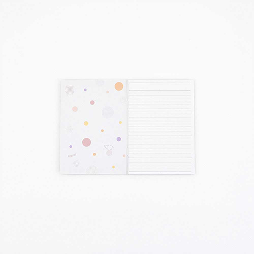 ナカバヤシ ヒポポシリーズ A6ノート ピンク HPP-A61A-P