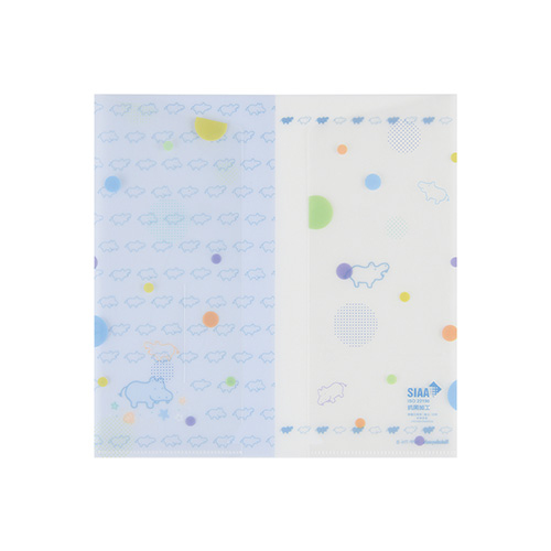 ナカバヤシ ヒポポシリーズ 抗菌マルチファイル ブルー HPP-TH-B