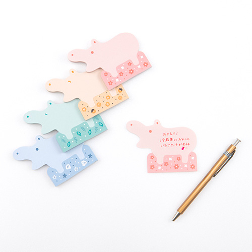 ナカバヤシ ヒポポシリーズ スタンドメモ オレンジ HPP-MP-OR