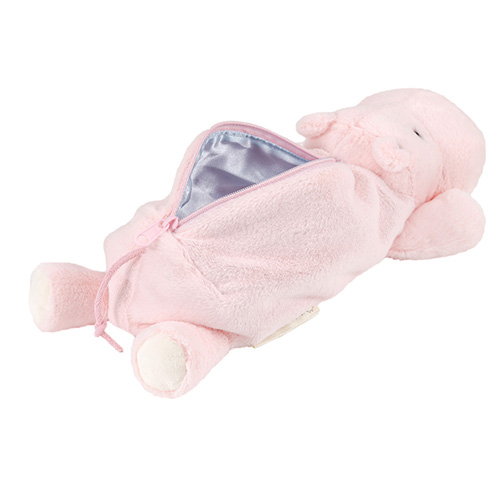 ナカバヤシ ヒポポシリーズ ペンケース ピンク HPP-PCN01-P