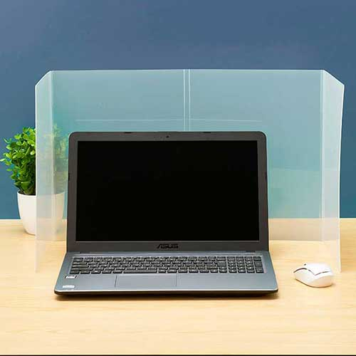 ナカバヤシ 折りたたみモバイルパーティション クリア(ツヤあり) PTS-OT1034CR