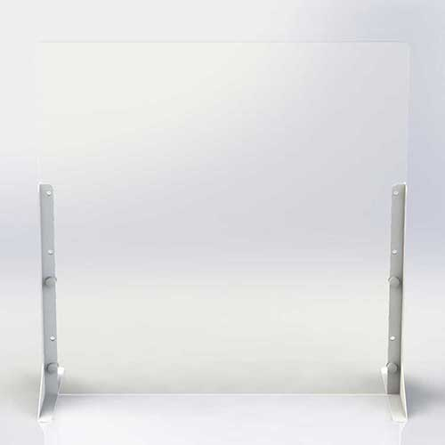 ナカバヤシ アクリル パーティション 600×600サイズ PTS-AC6060CR