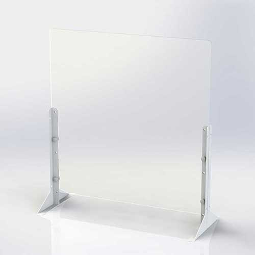 ナカバヤシ アクリル パーティション 600×600サイズ PTS-AC6060CR