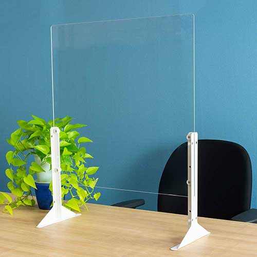 ナカバヤシ アクリル パーティション 600×600サイズ PTS-AC6060CR