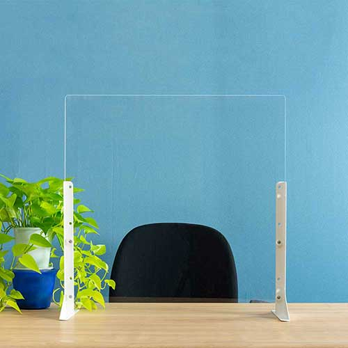 ナカバヤシ アクリル パーティション 600×600サイズ PTS-AC6060CR