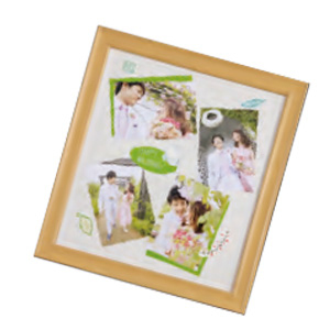 アルバム台紙&フレーム Lサイズ用 ナチュラル F-TP-118-N