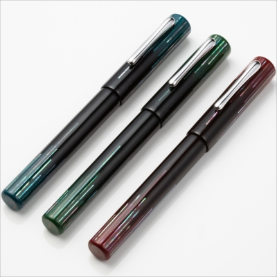 TACCIA 螺鈿天彩漆万年筆  慈雨(じう)-F TF-003-GN-F