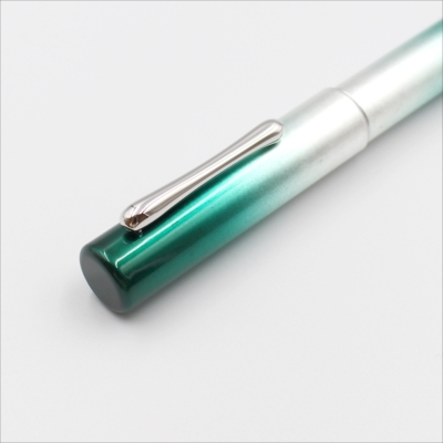 TACCIA 裾濃銀箔漆万年筆 翠玉(すいぎょく)-EF TSG-14F-SG-EF