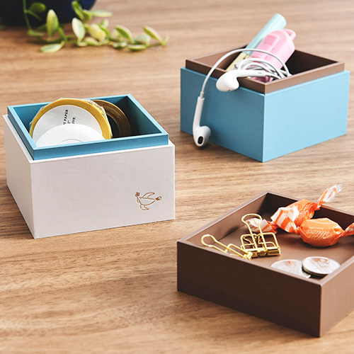 ナカバヤシ ココバコ ボックスタイプ ピンク KBK-101-PI