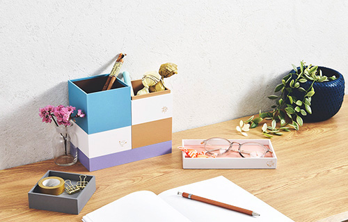 ナカバヤシ ココバコ ボックスタイプ ベージュ KBK-101-BE