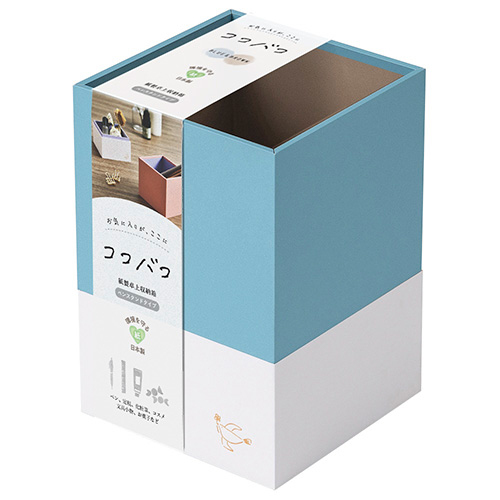 ナカバヤシ ココバコ ペンスタンドタイプ ブルー KBK-201-BL