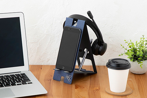 ナカバヤシ ori-pact【オリパクト】 マルチスタンド/ネイビー NOP-M01NV