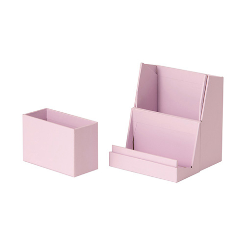 ナカバヤシ ハウスタディ タブレットスタンド&ケーブルケース ラベンダー HSD-TC01LA