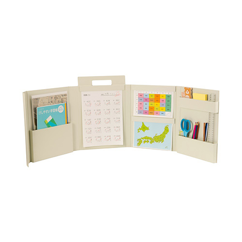 ナカバヤシ ハウスタディ 学習パーティション ベージュ HSD-SP01BE