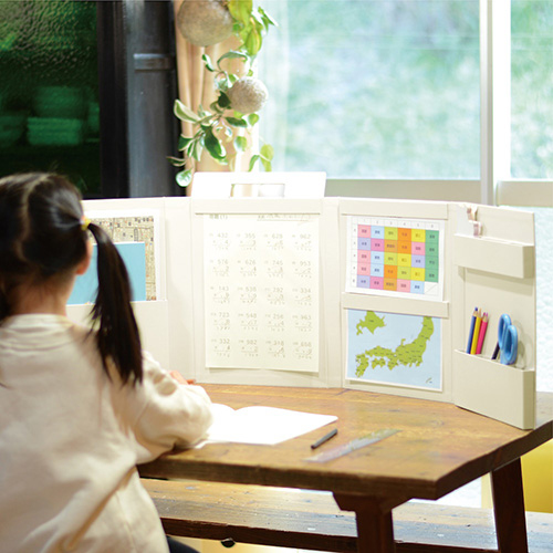 ナカバヤシ ハウスタディ 学習パーティション ベージュ HSD-SP01BE