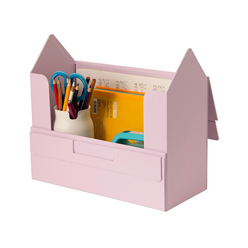 ナカバヤシ ハウスタディ 紙製キャリングバッグ ラベンダー HSD-PC01LA