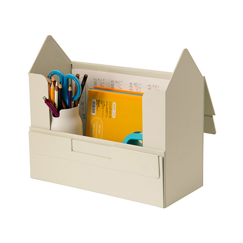 ナカバヤシ ハウスタディ 紙製キャリングバッグ ベージュ HSD-PC01BE