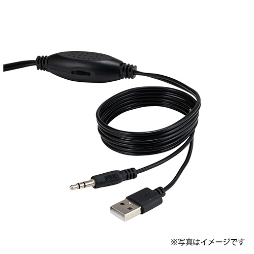 ナカバヤシ USB電源スピーカー3.5mmステレオ/ブラック SP-001BK (tm)