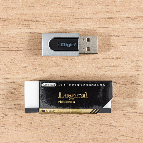 ナカバヤシ 小型USB2.0 microSDアルミカードリーダー・ライター/シルバー CRW-MSD83SL (tm)