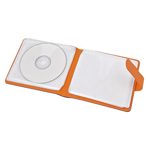 ナカバヤシ Blu-ray対応 ディスクケース 24枚収納/ネイビー BD-092-24NB (tm)