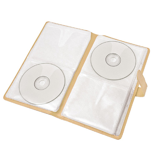 ナカバヤシ Blu-ray対応 ディスクケース 48枚収納/ブラウン BD-092-48BR (tm)