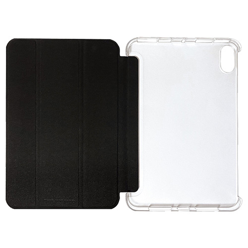 ナカバヤシ iPad mini(2021)用軽量ハードケースカバー/ブラック TBC-IPM2100BK (tm)