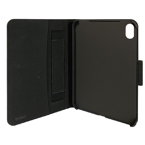 ナカバヤシ iPad mini(2021)用PUレザージャケット/ブラック TBC-IPM2108BK (tm)