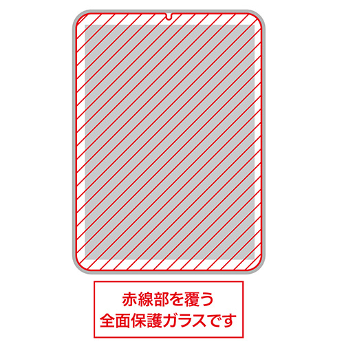 ナカバヤシ iPad mini 2021用ガラス【反射防止・マット】 TBF-IPM21GG (tm)