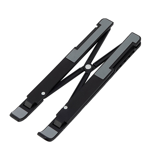 ナカバヤシ 折りたたみノートPC・タブレットスタンド 軽量タイプ/ブラック NPA-006BK (tm)