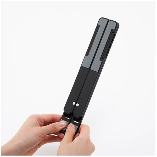 ナカバヤシ 折りたたみノートPC・タブレットスタンド 軽量タイプ/ブラック NPA-006BK (tm)