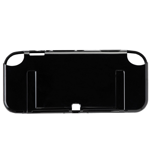 ナカバヤシ SWITCH 有機ELモデル用 TPU背面カバー(一体型)/ブラック SZC-SWE07BK (tm)